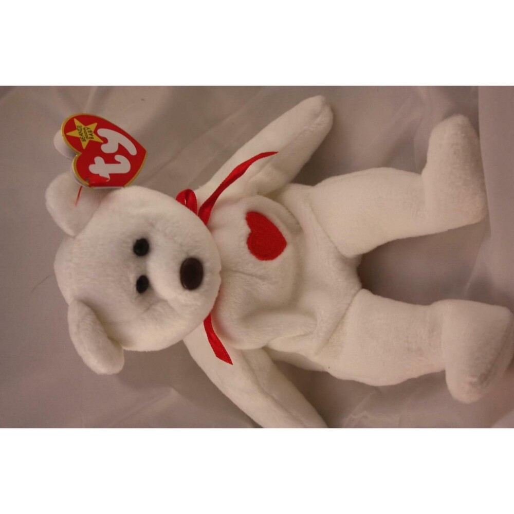 Rare Original Retired Beanie Baby Valentino With Multiple Errors